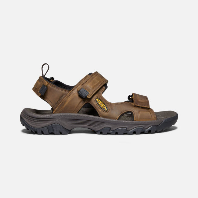 Keen Men's Targhee III Open Toe Sandal Bison/Mulch