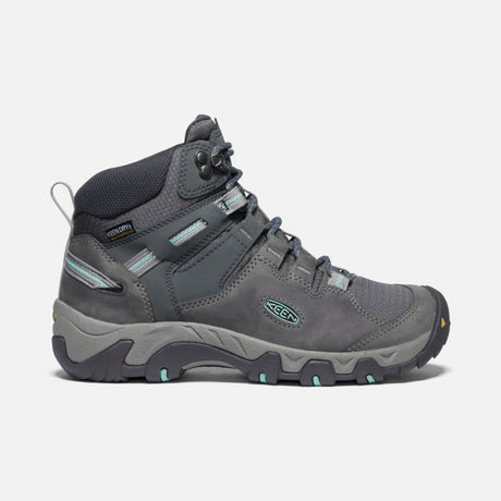 Keen Women's Steens Mid WP Steel Grey/Ocean Wave