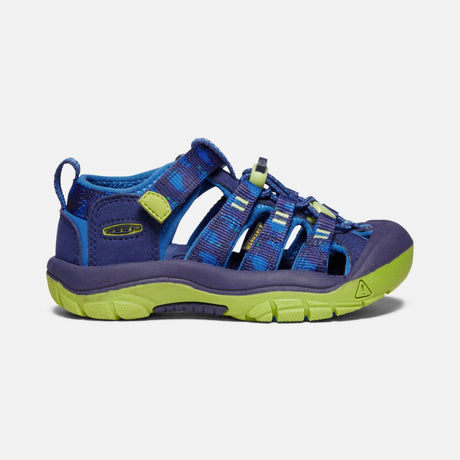 Keen Little Kid's Newport H2 Blue Depths/Chartreuse