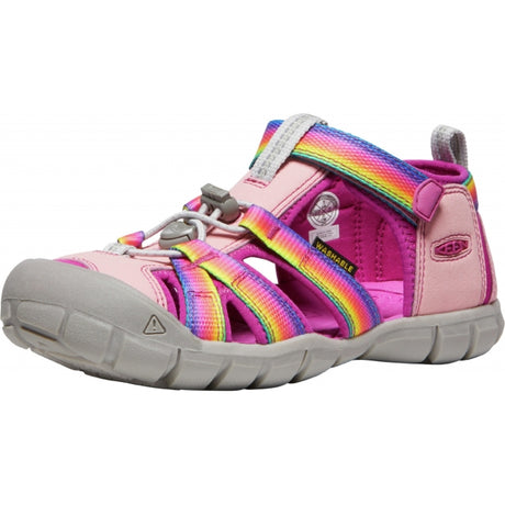 Keen Big Kid's Seacamp II Cnx Rainbow/Festival Fuchsia