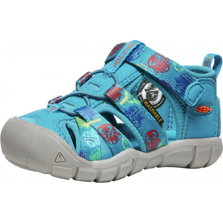 Keen Little Kid's Seacamp II Cnx Smokey Bear/Fjord Blue