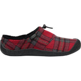 Keen Women's Howser IIi Slide Red Plaid/Steel Grey