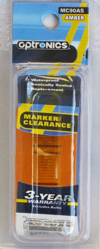 Optronics Mini Sealed Marker/Clearance Light, Yellow AMBER