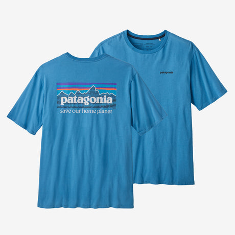 Patagonia Men's P-6 Mission Organic T-shirt ANACAPA_BLUE