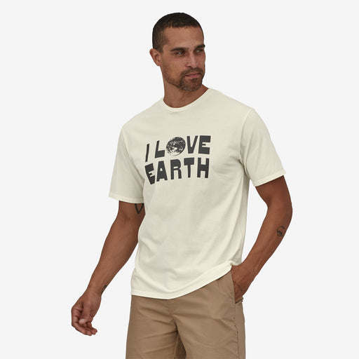 Patagonia Men's Earth Love Organic T-shirt Birch white