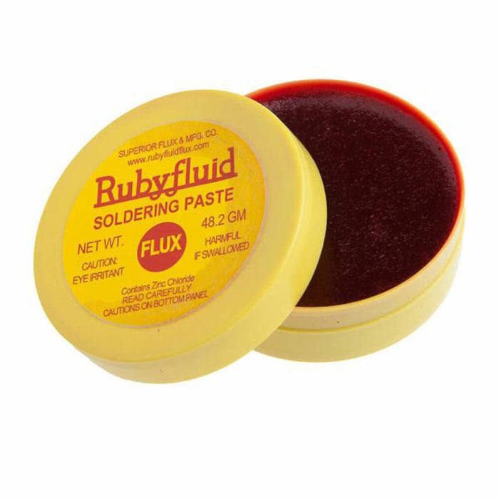 Forney Rubyfluid Paste Flux, 2 Ounce, Bulk