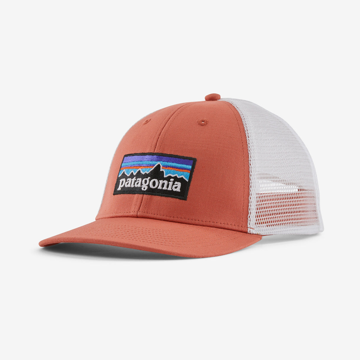 Patagonia P-6 Logo Lopro Trucker Hat QUARTZ_CORAL