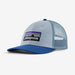 Patagonia P-6 Logo Lopro Trucker Hat STEAM_BLUE
