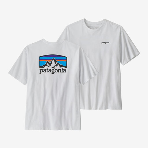 Patagonia Men's Fitz Roy Horizons Responsibili-tee White