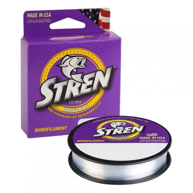 Stren Original | 100yd | 91m | 4lb | 1.8kg | Model #SOPS4-26 Clear/Blue Fluorescent