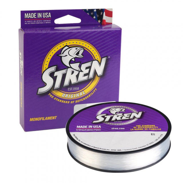 Stren Original | 330yd | 301m | 4lb | 1.8kg | Model #STFS4-26 Clear/Blue Fluorescent