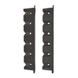 Berkley Horizontal Rod Rack Black