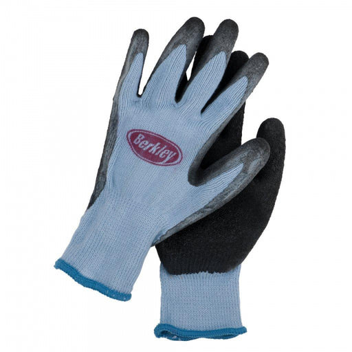 Berkley Coated Grip Gloves Blue/Grey