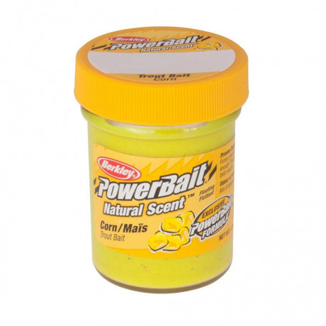 Berkley PowerBait Natural Scent Trout Bait | Corn | Model #BTCOY2 Yellow