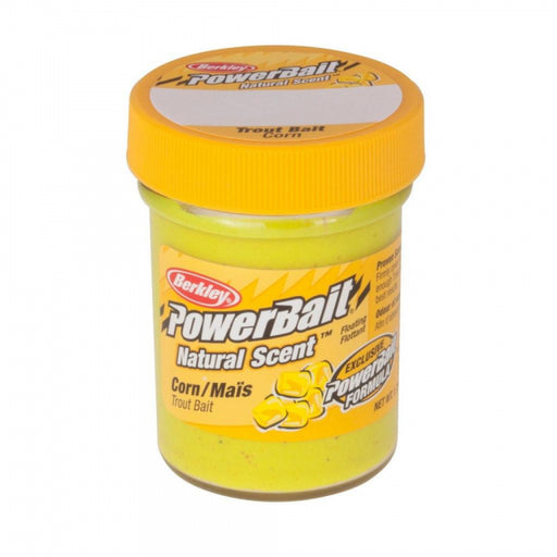 Berkley PowerBait Natural Scent Trout Bait | Corn | Model #BTCOY2 Yellow