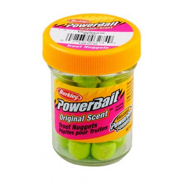 Berkley PowerBait Power Nuggets Chartreuse