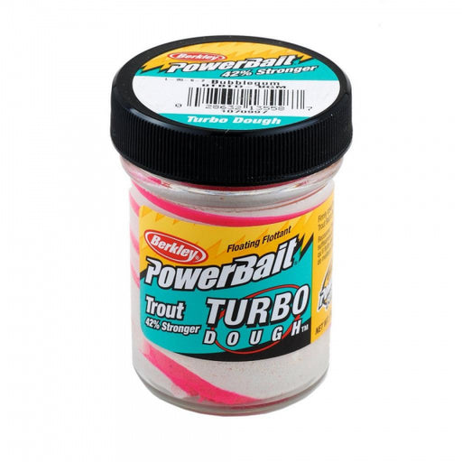 Berkley PowerBait Turbo Dough Trout Bait Bubblegum