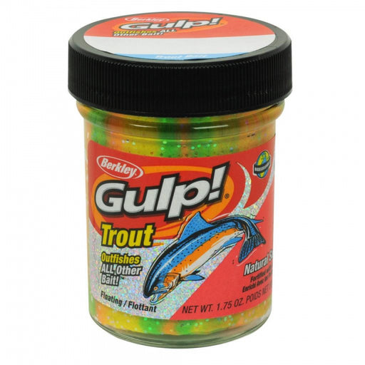 Berkley Gulp! Trout Dough | Salmon Egg | Model #GDTS2-RCA Rainbow Candy