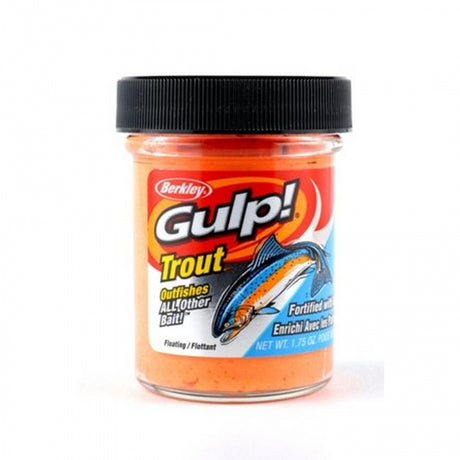 Berkley Gulp! Trout Dough | Original Scent | Model #GDTB2-ORP Orange Pulp