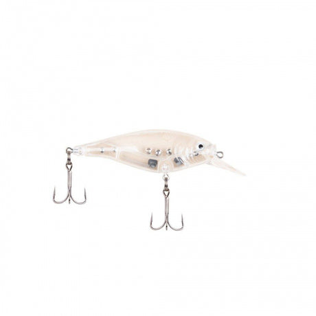 Berkley Flicker Shad Shallow | 1/6 oz | 2in | 5cm | 8 | 2'-4' | 0.5m-1.2m | Model #FFSH5S-CLEAR Clear