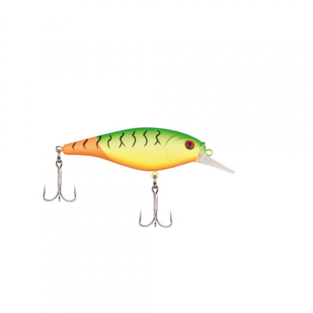 Berkley Flicker Shad Shallow | 2/7 oz | 2 3/4in | 7cm | 6 | 3'-6' | 1m-2m | Model #FFSH7S-FTFT Firetail MF Hot Firetiger