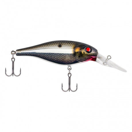 Berkley Bad Shad | 5 (1/4 oz) | 2in | 5cm | 7 | 5'-7' | 1.5m-2.1m | Model #BHBBS5-BSV Black Silver