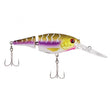 Berkley Flicker Shad Jointed | 1/3 oz | 2 3/4in | 7cm | 6 | 7'-9' | 2.1m-2.7m | Model #FFSH7J-PT Purple Tiger