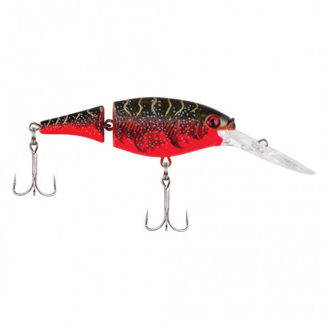 Berkley Flicker Shad Jointed | 1/3 oz | 2 3/4in | 7cm | 6 | 7'-9' | 2.1m-2.7m | Model #FFSH7J-RT Red Tiger