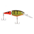 Berkley Flicker Shad Jointed | 1/5 oz | 2in | 5cm | 8 | 5'-7' | 1.5m-2.1m | Model #FFSH5J-FTHP Firetail Hot Perch