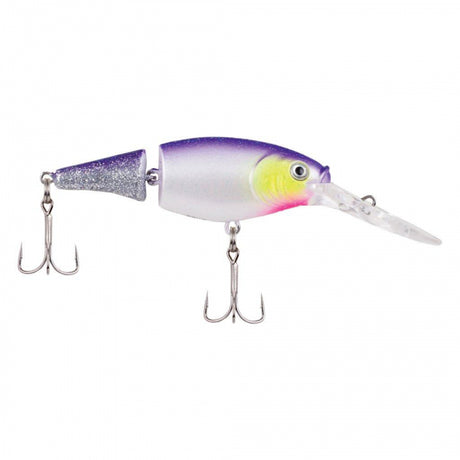 Berkley Flicker Shad Jointed | 1/5 oz | 2in | 5cm | 8 | 5'-7' | 1.5m-2.1m | Model #FFSH5J-FTRS Firetail Rico Suave