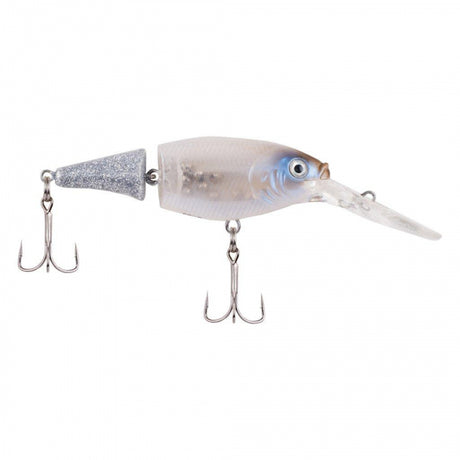 Berkley Flicker Shad Jointed | 1/3 oz | 2 3/4in | 7cm | 6 | 7'-9' | 2.1m-2.7m | Model #FFSH7J-FTGG Firetail Ghost Glitter