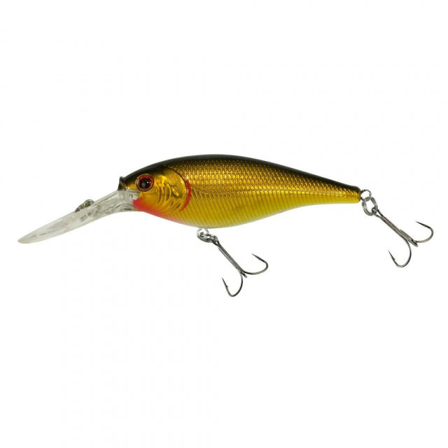 Berkley Flicker Shad | 3/16 oz | 2in | 5cm | 8 | 9'-11' | 2.7m-3.4m | Model #FFSH5M-BG Black Gold