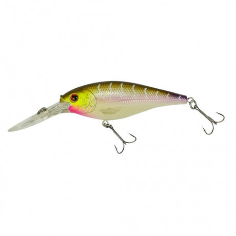 Berkley Flicker Shad | 1/2 oz | 3 1/2in | 9cm | 4 | 11'-13' | 3.4m-4.0m | Model #FFSH9M-PT Purple Tiger