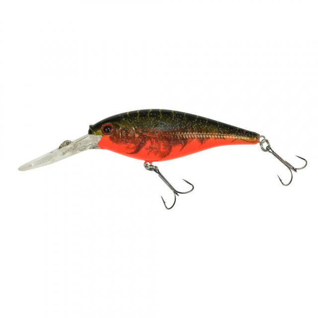 Berkley Flicker Shad | 3/16 oz | 2in | 5cm | 8 | 9'-11' | 2.7m-3.4m | Model #FFSH5M-RT Red Tiger