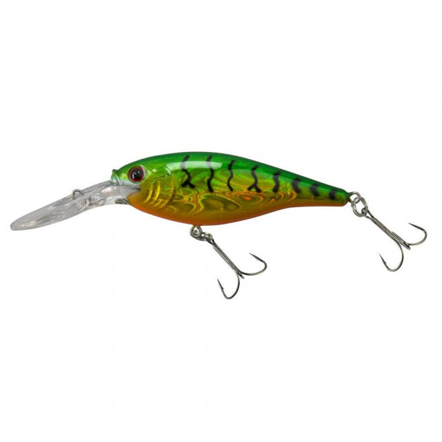 Berkley Flicker Shad | 1/2 oz | 3 1/2in | 9cm | 4 | 11'-13' | 3.4m-4.0m | Model #FFSH9M-SLFT Slick Firetiger