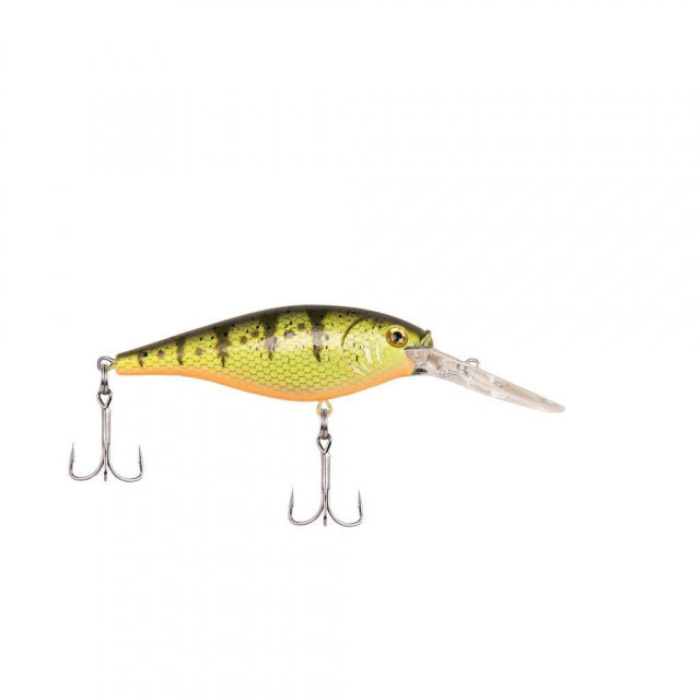 Berkley Flicker Shad | 5/16 oz | 2 3/4in | 7cm | 6 | 11'-13' | 3.4m-4.0m | Model #FFSH7M-YP Yellow Perch