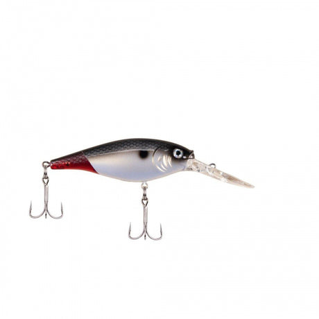 Berkley Flicker Shad | 1/8 oz | 1 1/2in | 4cm | 8 | 6'-8' | 1.8m-2.4m | Model #FFSH4M-FTRTA Firetail Red Tail