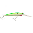 Berkley Flicker Minnow | 1/3 oz | 3 1/2in | 9cm | 6 | 18'-23' | 5.5m-7.0m | Model #FFMN9D-CPR Chartreuse Pearl