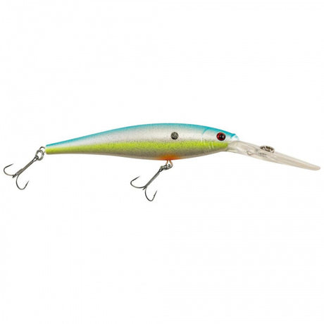 Berkley Flicker Minnow | 1/4 oz | 3in | 7.5cm | 8 | 14'-17' | 4.3m-5.2m | Model #FFMN7D-RCS Racy Shad