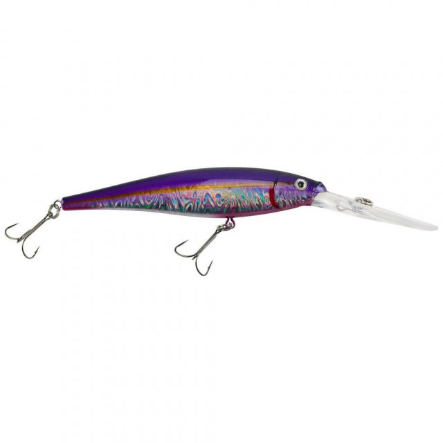 Berkley Flicker Minnow | 1/4 oz | 3in | 7.5cm | 8 | 14'-17' | 4.3m-5.2m | Model #FFMN7D-SLAW Slick Alewife