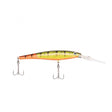 Berkley Flicker Minnow | 1/4 oz | 3in | 7.5cm | 8 | 14'-17' | 4.3m-5.2m | Model #FFMN7D-FTHP Firetail Hot Perch