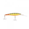 Berkley Flicker Minnow | 1/4 oz | 3in | 7.5cm | 8 | 14'-17' | 4.3m-5.2m | Model #FFMN7D-FTHP Firetail Hot Perch