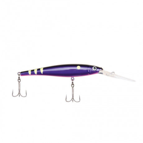 Berkley Flicker Minnow | 1/4 oz | 3in | 7.5cm | 8 | 14'-17' | 4.3m-5.2m | Model #FFMN7D-FTCC Firetail Chrome Candy