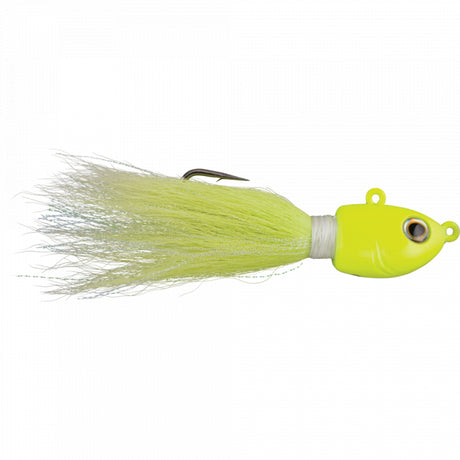 Berkley Fusion19 Bucktail Jigs | 1/4 oz | 2/0 | Model #FSN19BUCK1/4-CH Chartreuse