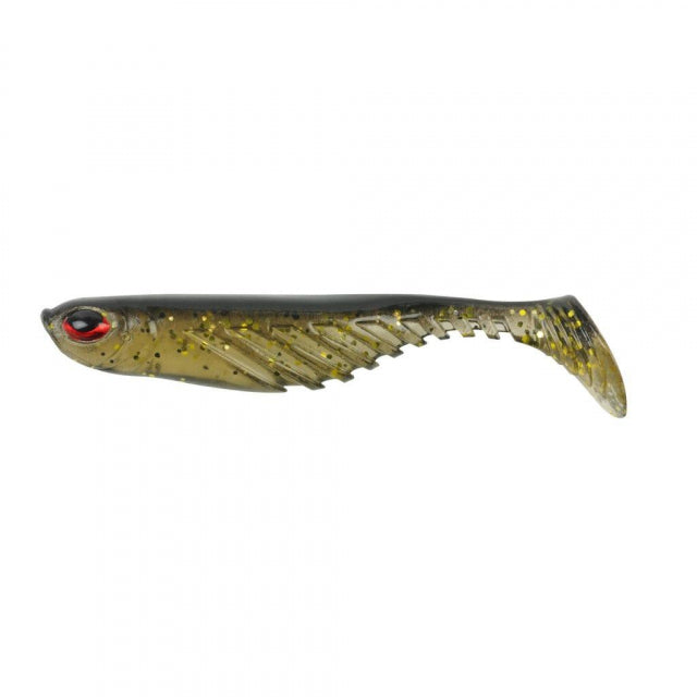 Berkley PowerBait Ripple Shad | 2in | 5cm | Model #PBHRS2-HGB Holographic Gold Black Back