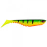 Berkley PowerBait Ripple Shad | 4in | 10cm | Model #PBBRS4-FRP Fire Perch