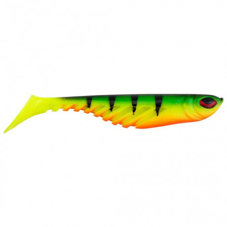 Berkley PowerBait Ripple Shad | 3in | 8cm | Model #PBBRS3-FRP Fire Perch