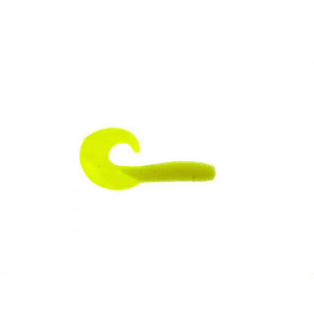 Berkley Gulp! Jigging Grub | 4in | 10cm | Model #GJG4-CH Chartreuse