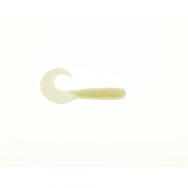 Berkley Gulp! Jigging Grub | 2in | 5cm | Model #GJG2-PW Pearl White