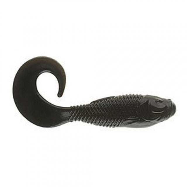 Berkley Gulp! Minnow Grub | 3in | 8cm | Model #GMIG3-BL Black